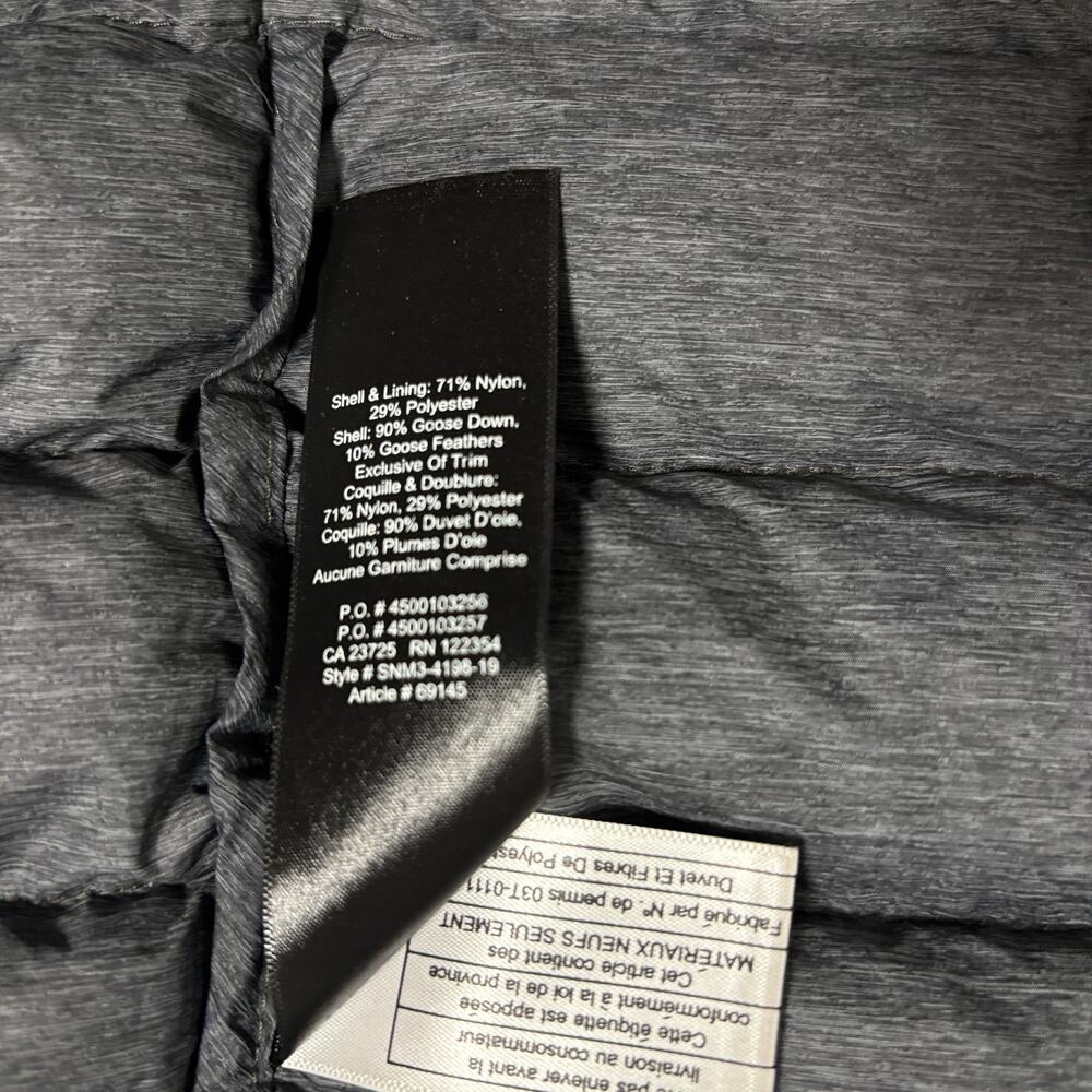Aritzia Tna Botanie Super Light Hooded Down Puffer long- Dark Grey - Large - Picture 7 of 10